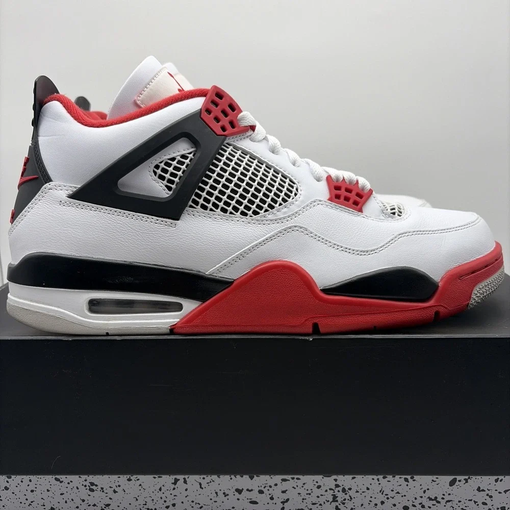 Size 12 - Jordan 4 Retro OG Mid Fire Red (DC7770-160)